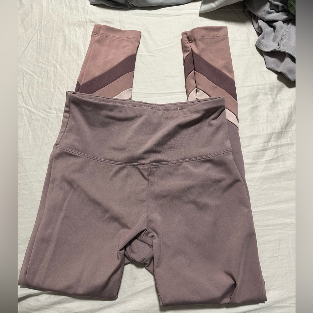 Purple Full Length Leggings - Small Marika